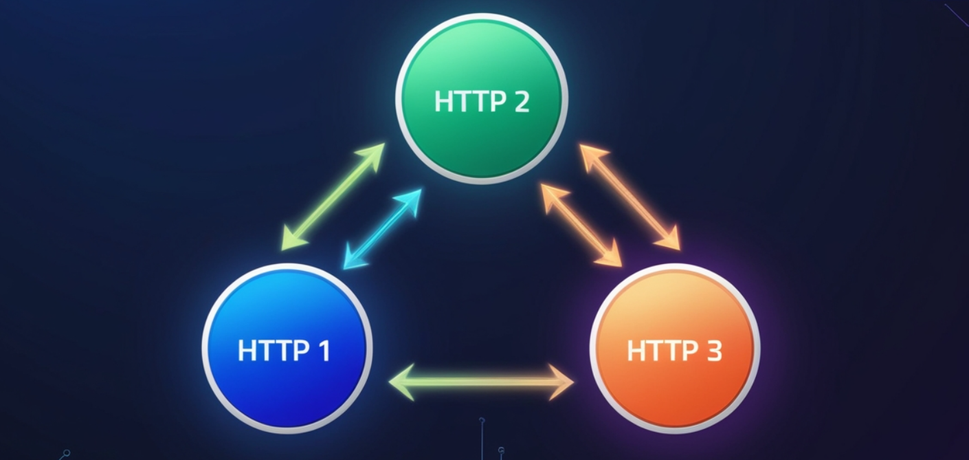 HTTP 1 vs HTTP 2 vs HTTP 3